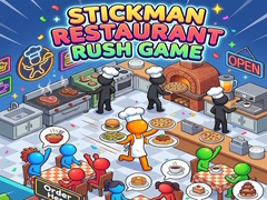 Ойын Stickman Restaurant Rush Game