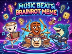 Ойын Music Beats Brainrot Meme 