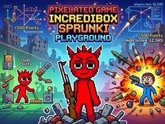 Ойын Pixelated Game Incredibox Sprunki Playground
