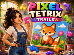 Ойын Pixel Tetrix Trails