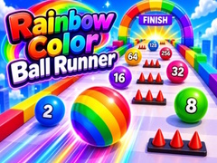 Ойын Rainbow Color Ball Runner