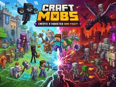 Ойын Craft Mobs: Create a Monster and Fight!