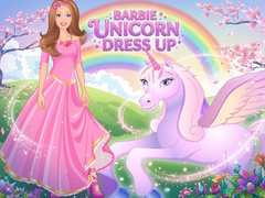 Ойын Barbie unicorn dress up