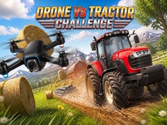 Ойын Drone vs Tractor Challenge
