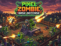 Ойын Pixel Zombie Base Defense