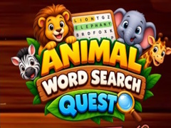 Ойын Animal Word Search Quest