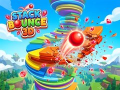 Ойын Stack Bounce 3D