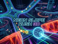 Ойын Neon Slope Rush 3D