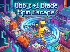 Ойын Obby: +1 Blade Spin Escape