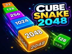 Ойын Cube Snake 2048