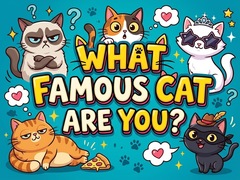 Ойын What famous cat are you
