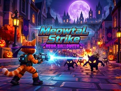 Ойын Meowtal Strike Neon Halloween