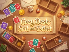 Ойын Cozy Desk Sort and Collect