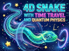 Ойын 4D Snake with Time travel and Quantum Physics