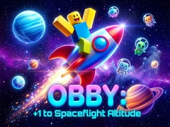 Ойын Obby: +1 to spaceflight altitude