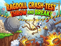 Ойын Ragdoll Crash-Test: Throw and Break!