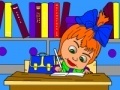 Ойын Masha and the Bear do their homework