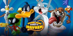 Онлайн ойын: Looney Tunhem Mayhem әлемі 