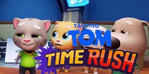 Онлайн ойын: Talking Tom Time Rush 