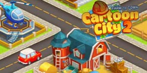 Онлайн ойын: мультфильм қаласы 2 